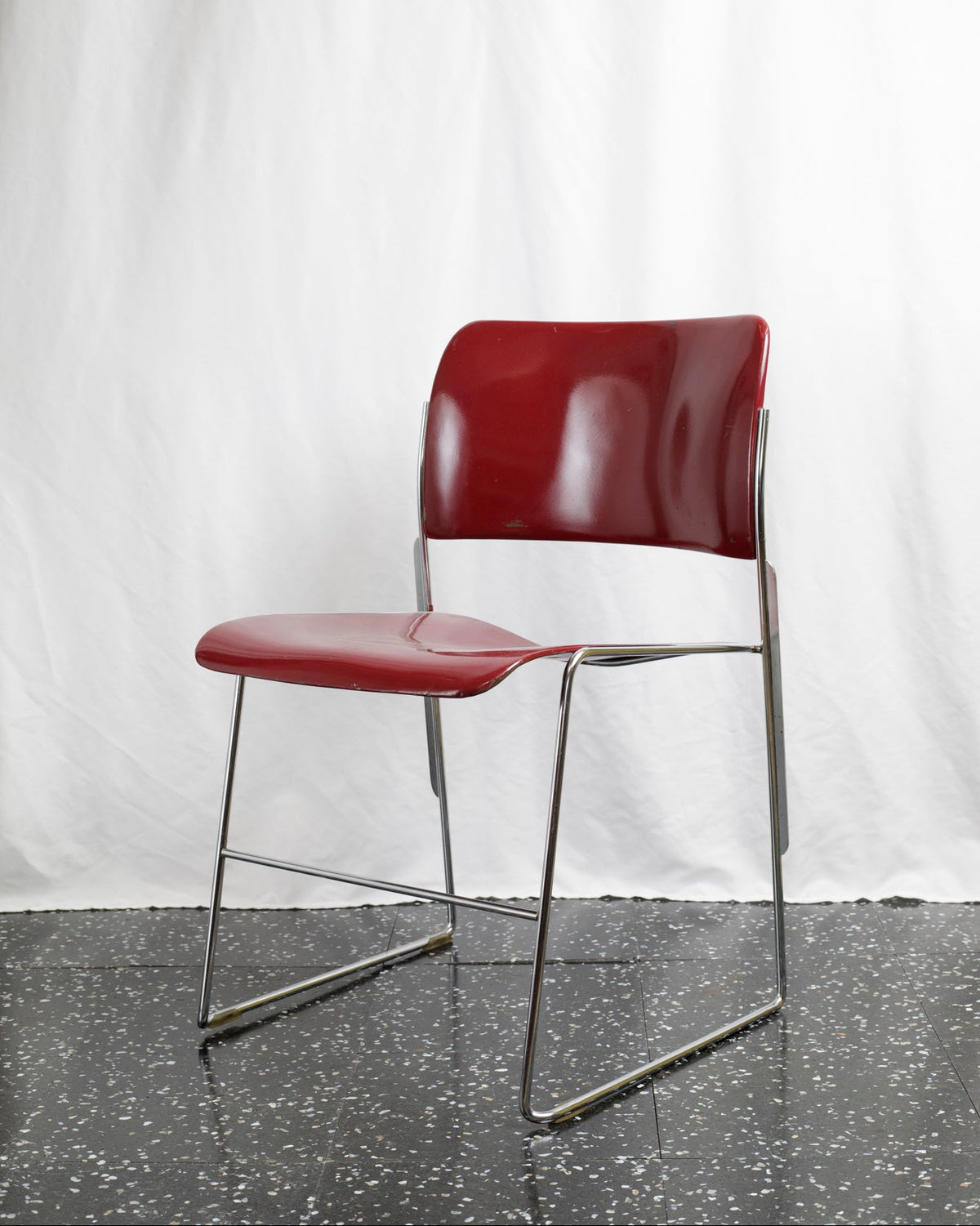 CH066 Oxblood David Rowland 40/4 Chair