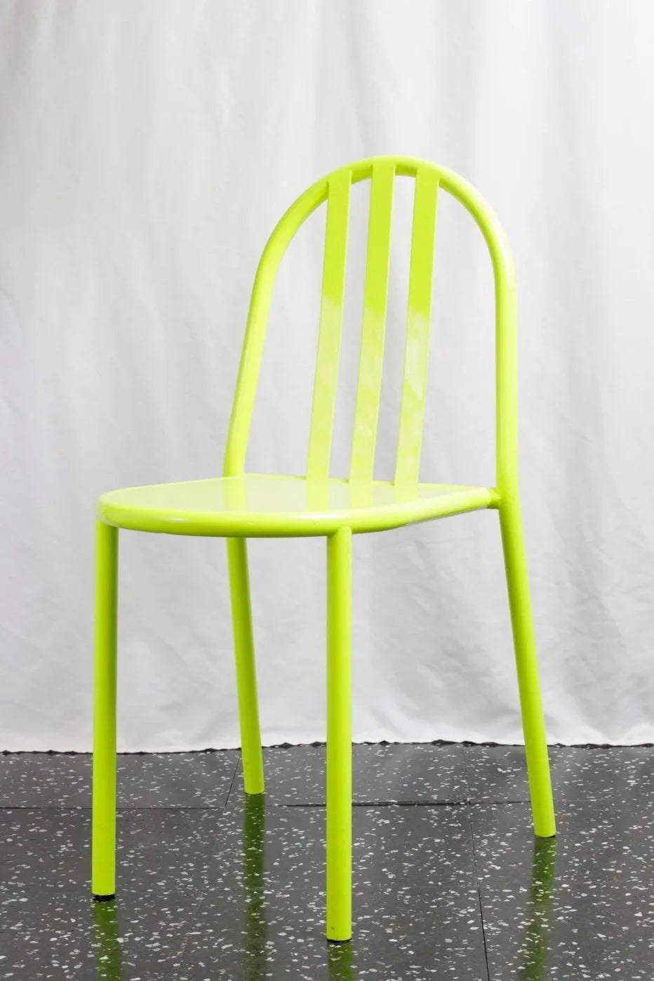 CH277 Neon Yellow Dining Chair