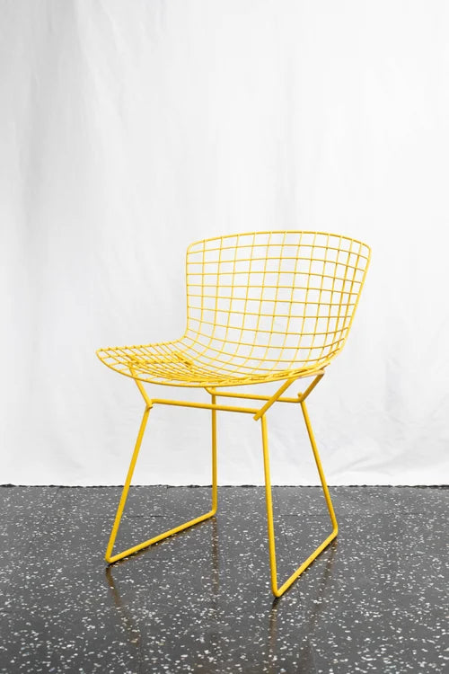 CH276 Yellow Bertoia Side Chair