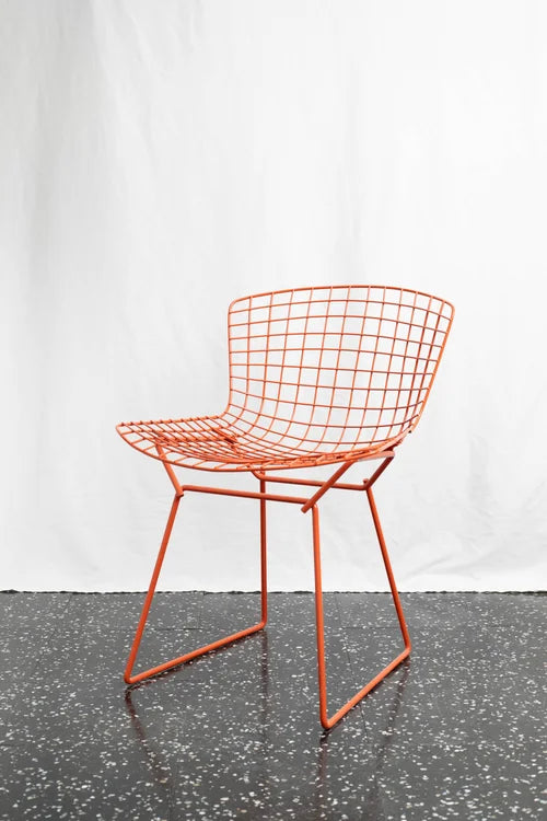 CH275 Orange Bertoia Side Chair