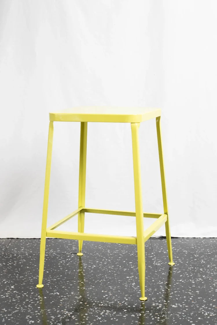 ST045 Lemon Drop Metal Stool
