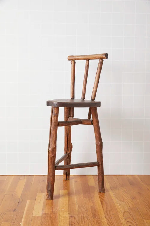 ST035 Ozark Folk Art Stool